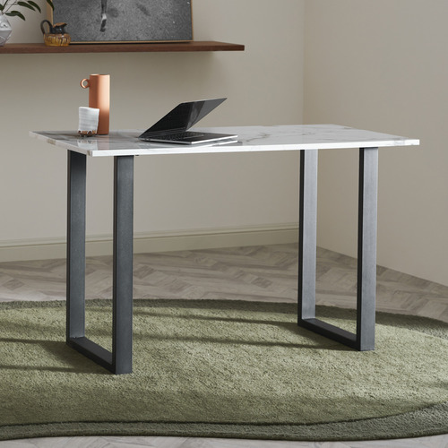 Temple Webster Charlie Faux Marble Writing Desk